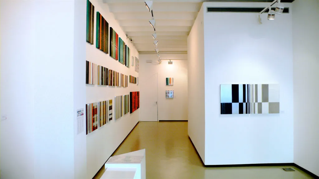 Imagen de la exposición Quadreria. Galería María José Castellví, Barcelona 2008