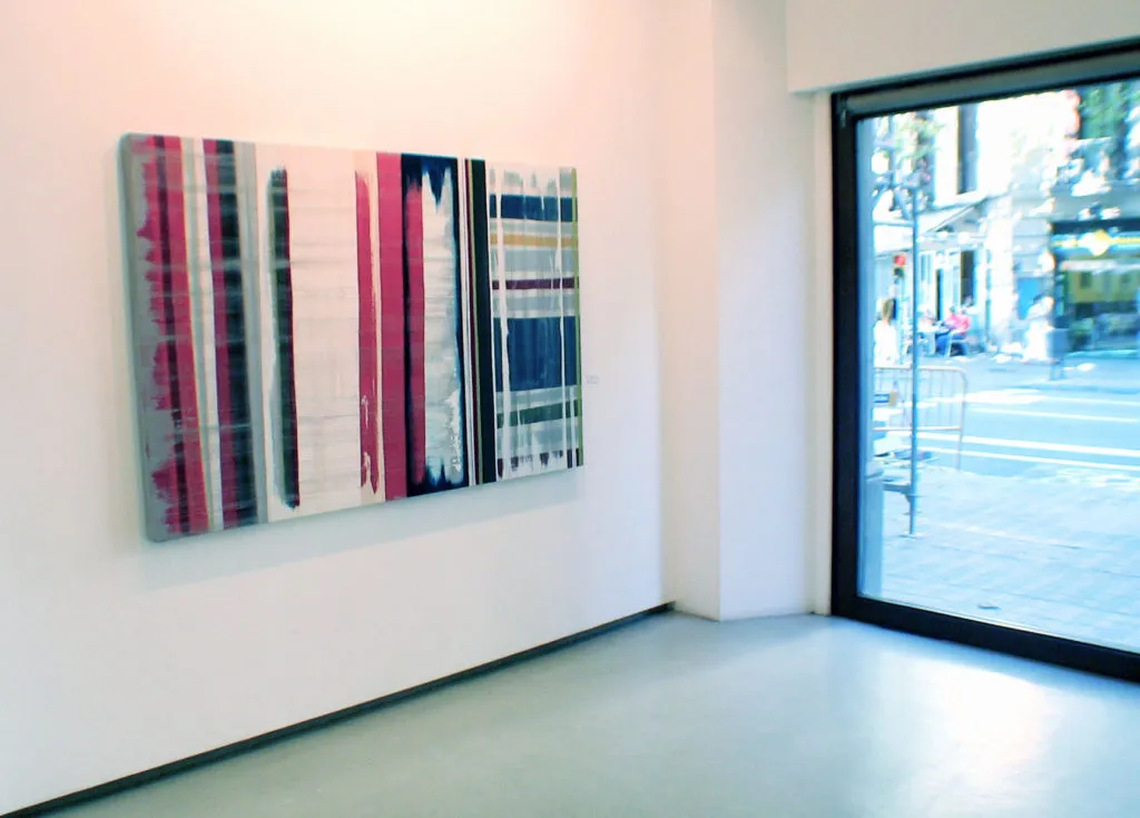 Imagen de la exposición Era-Ser. Galería María José Castellví, Barcelona 2005