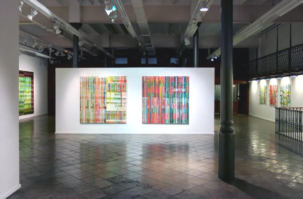 Imagen de la exposición Los colores de Berlin hicieron formas en mi cabeza. Fundació Vila Casas, Espai VolArt, Barcelona 2012
